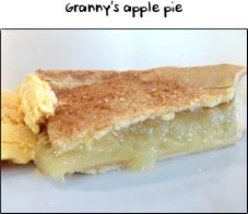 Granny's apple pie