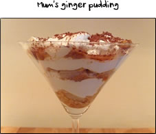 Ginger pudding